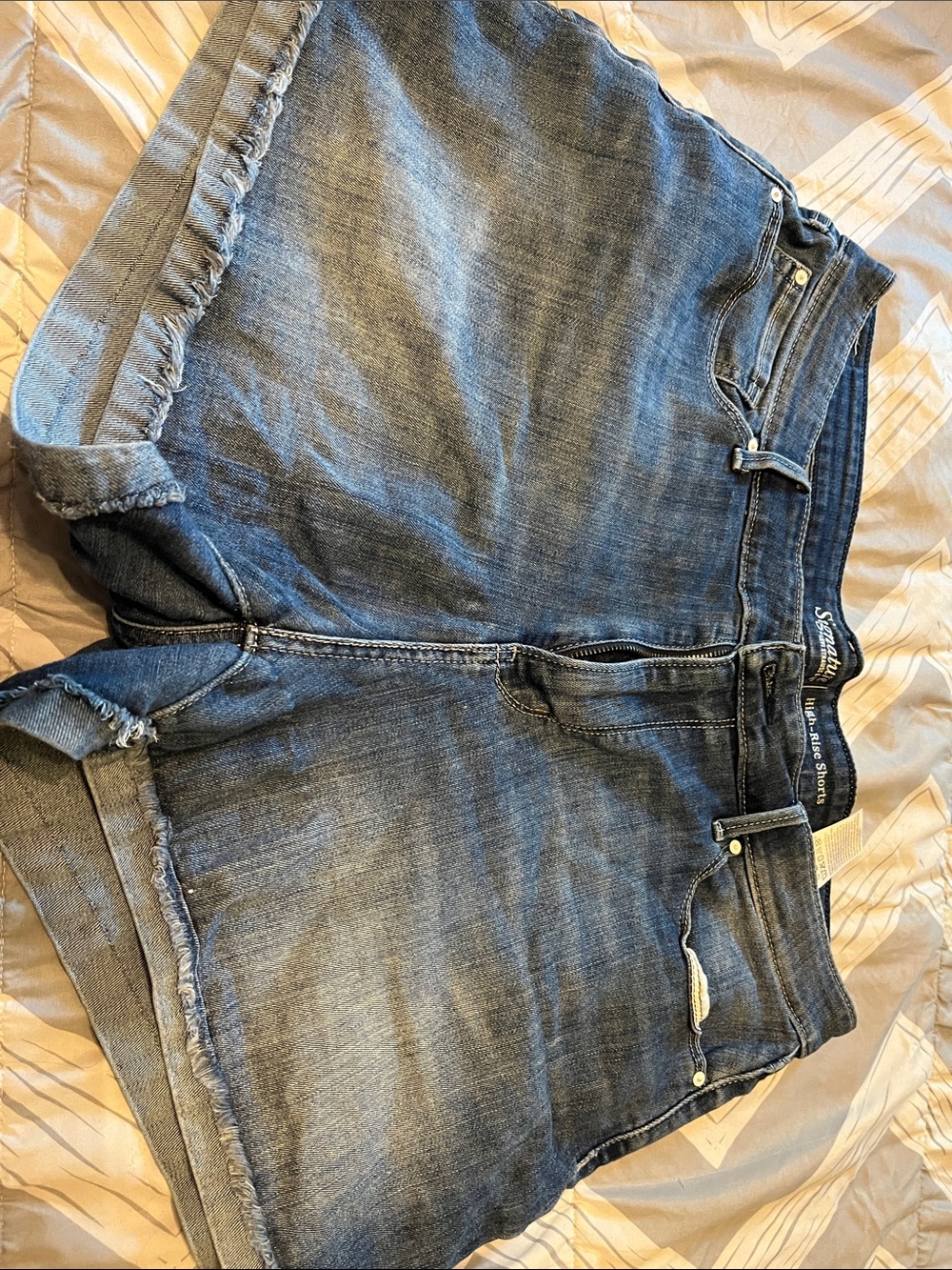 Levi's Blue Denim Women's Jean Shorts